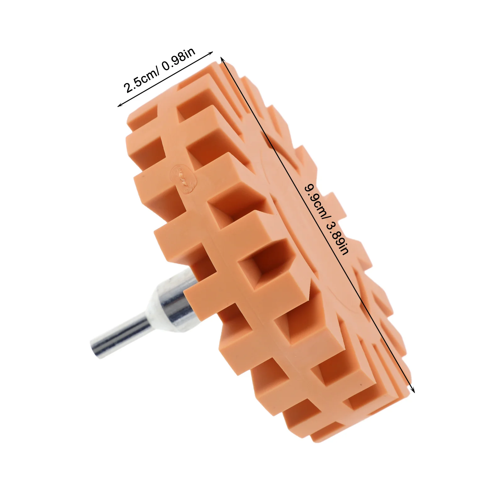 2 قطعة عجلة ممحاة مطاطية مزيل ملصق مائي مسنن الحفر مرفق سيارة لاصق أداة إزالة Rv دراجة نارية شريط فينيل #5