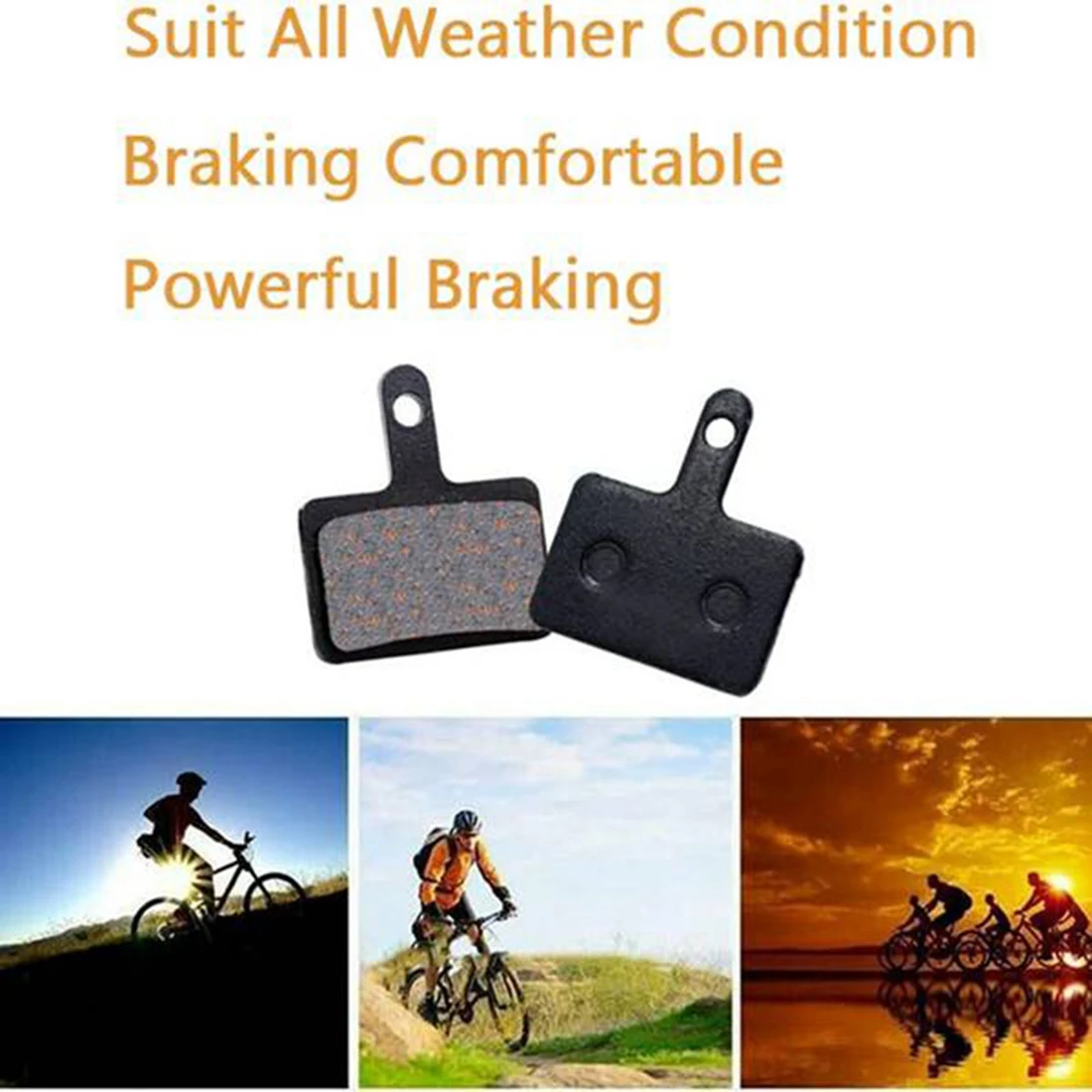 

【STOCK】8 Pairs Bicycle Disc Brake Pads For Br-M575 M525 M515 T615 T675 M495 M486 M485 M446 M475 M355 C601 C501S,Etc