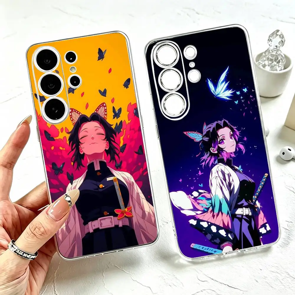S-Shinobu Kocho  Phone Case For Samsung S25,S24,S21,S22,S23,S30,Ultra,S20,Plus,Fe Transparent Cover