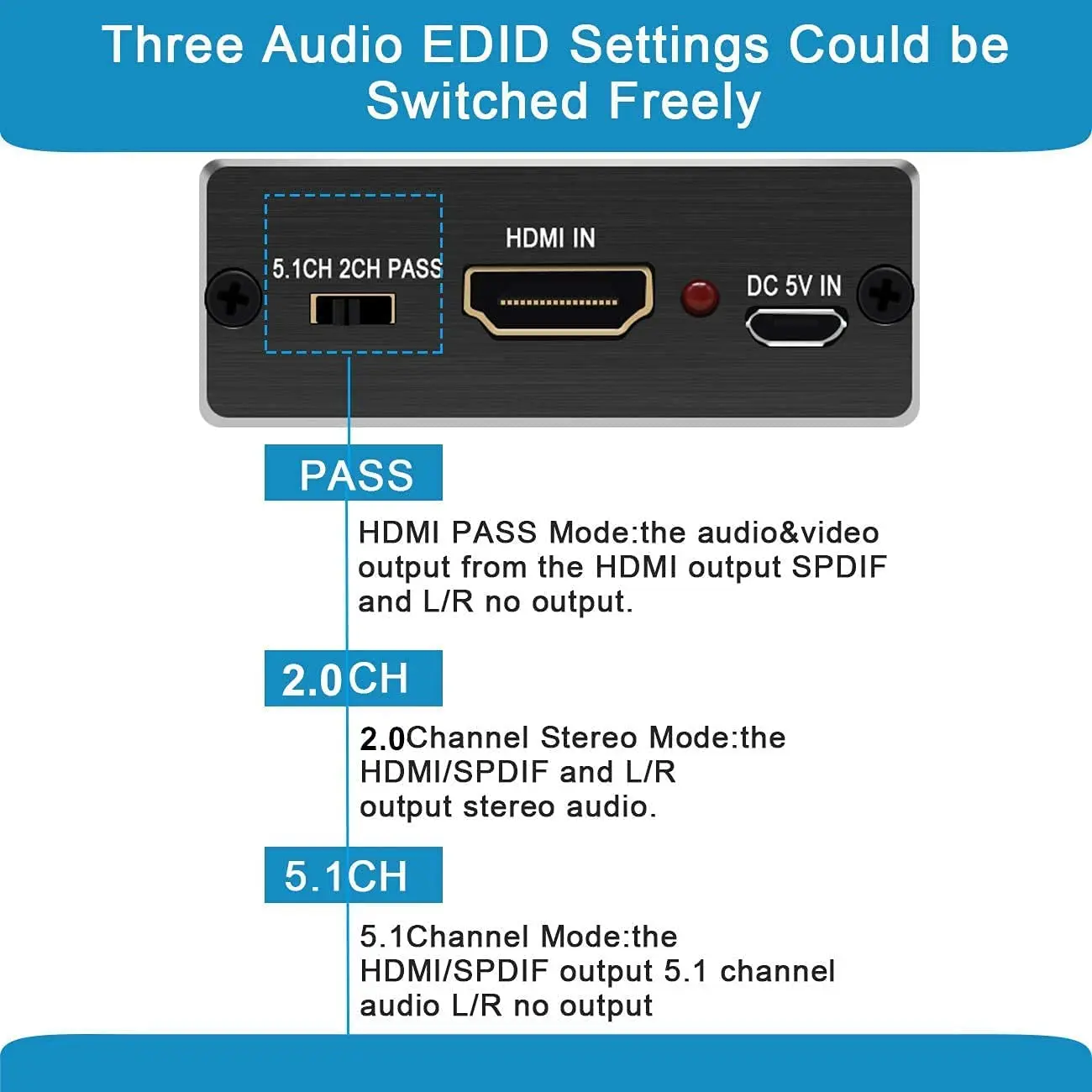 Extrator de áudio hdmi hdmi para hdmi e óptico toslink spdif + conversor extrator de áudio estéreo de 3.5mm adaptador divisor de áudio hdmi