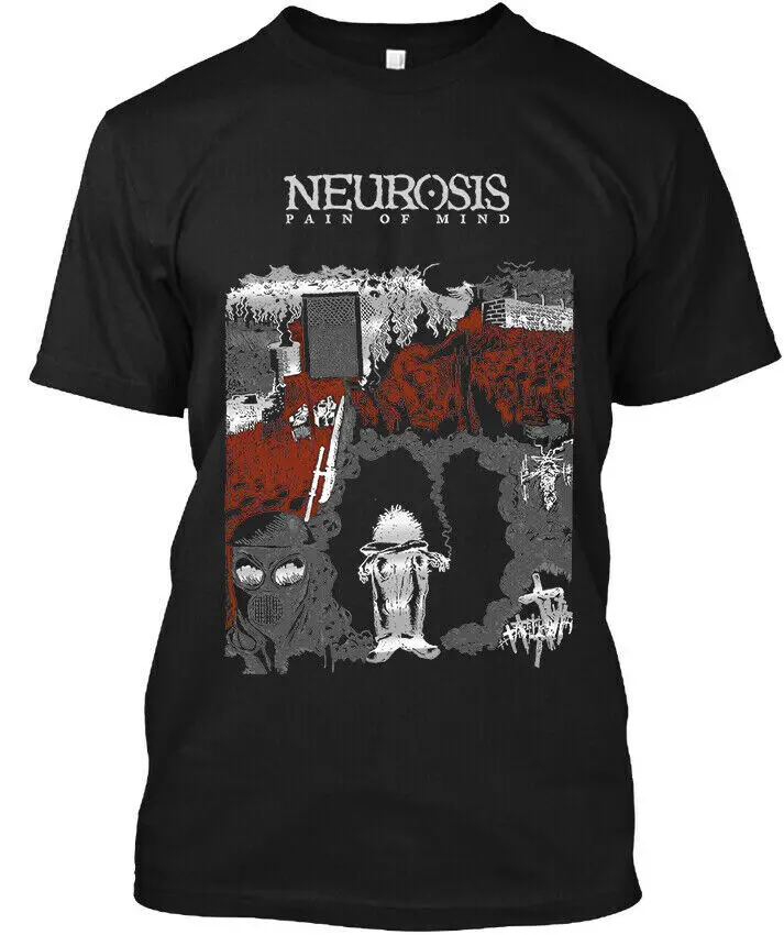 Neurosis Pain of Mind American Music Vintage Logo T-Shirt Size S-4XL   Tees Y2K tops Unisex Summer Short Sleeve