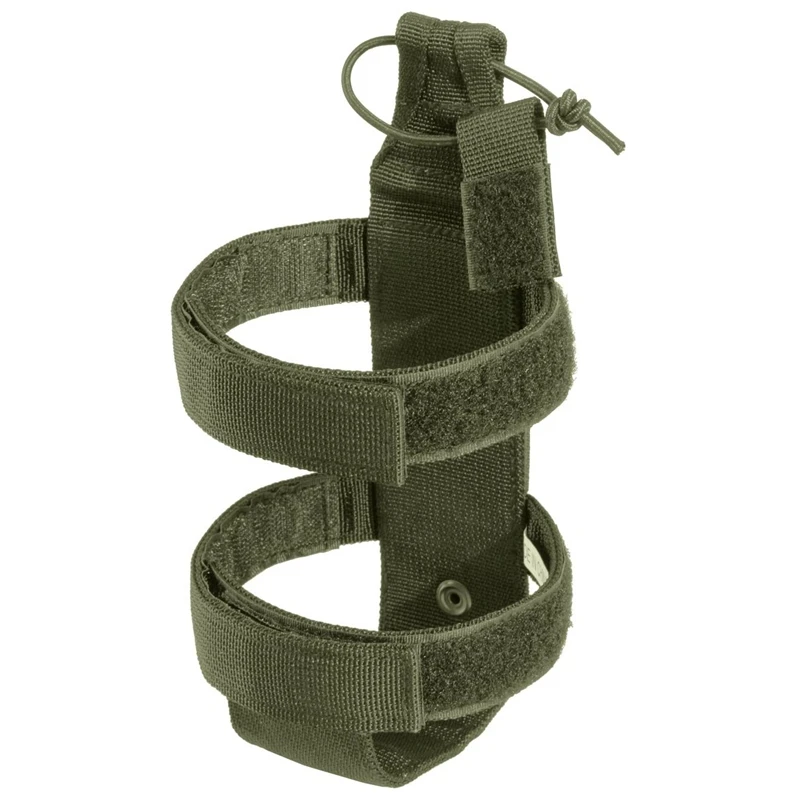 Lightweight MOLLE Bottle Carrier Adjustable Tactical Water Bottle Holder Molle Portable Belt Carrier for Outdoor Walking Running