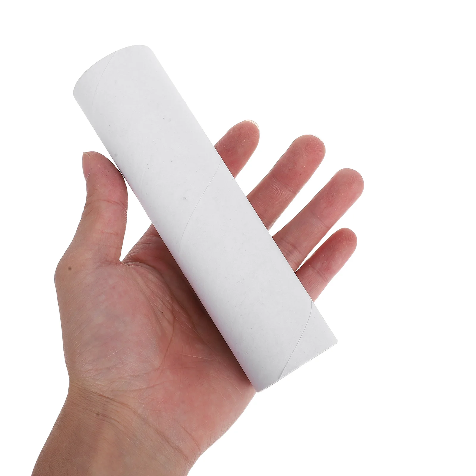 12 Pcs Wrapping Small Diameter Cardboard Tubes Corrugated White Kraft Paper Container