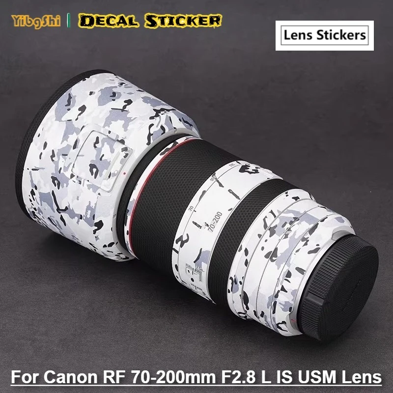 

For Canon RF 70-200mm F2.8 L IS USM Lens Sticker Vinyl Wrap Film Lens Body Protective Sticker Protector Coat RF70-200 F2.8