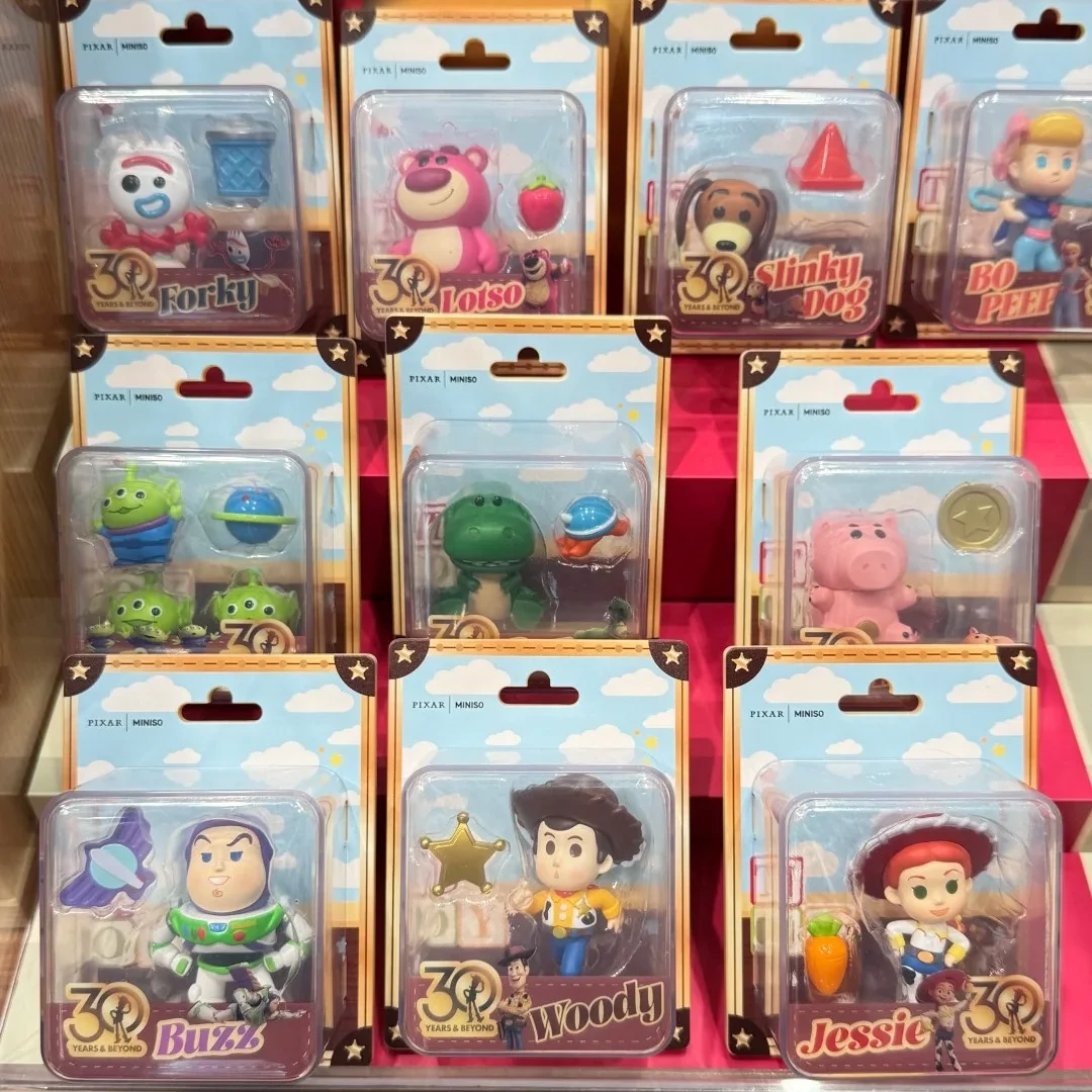 

Genuine Disney Pixar Toy Story New Fun Unlimited Series Hanging Card Blind Box Ornaments Toys Figure Children'S Birthday Gifts