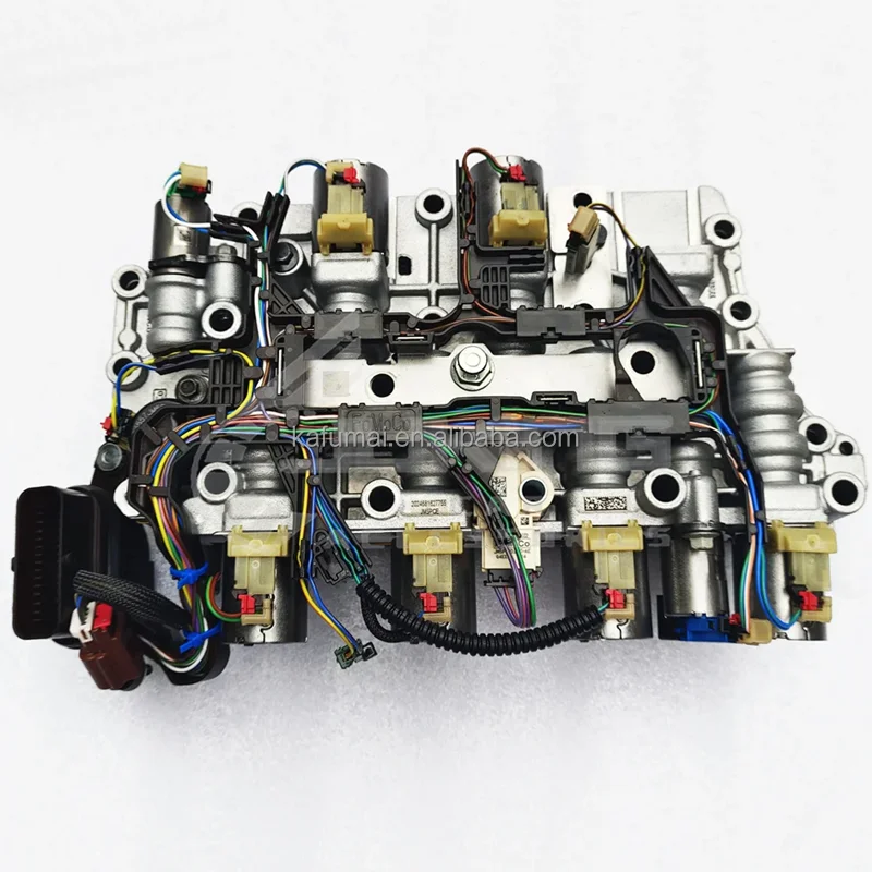 8F24 8F35 8-Speed Automatic Transmission Valve Body With Solenoids With Wiring Harness For Ford Auto Parts