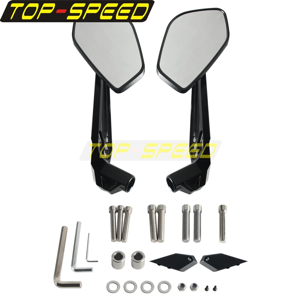 For BMW RNineT R1300GS R1200GS R1250GS K1200R S1000XR F750GS F850GS F900R XR G650GS G310R C400X Motorcycle Rear View Side Mirror
