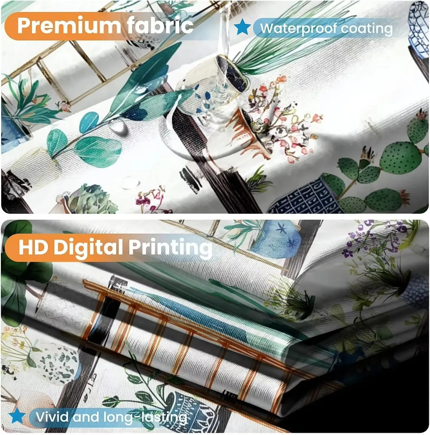Lush Tropical Jungle Plant Shower Curtain Liner Botanical Bathroom Decor Greenery Aesthetic Vertical Garden Curtain Shower Curta