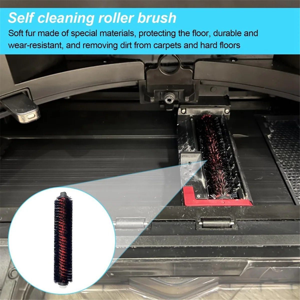 A97TWater Filter and Self-Cleaning Maintenance Brush for Roborock S8 Pro Ultra Accessories