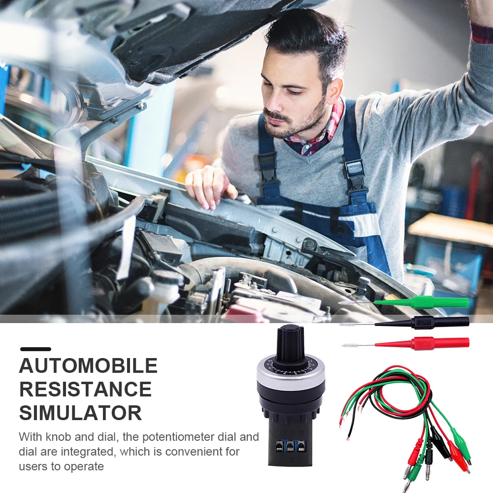 Universal Automobile Resistance Simulator Analog Generator Resistance Sensor Auto Repair Accessories