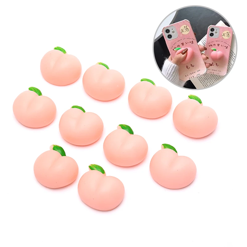 Soft Squishy Peaches Cream Scented Super Slow Rising Stress Relief Squeeze Toys