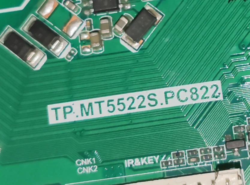 TP.MT5522S.PC822 WiFi network TV motherboard Send together with remote control, adjustable screen parameter partition