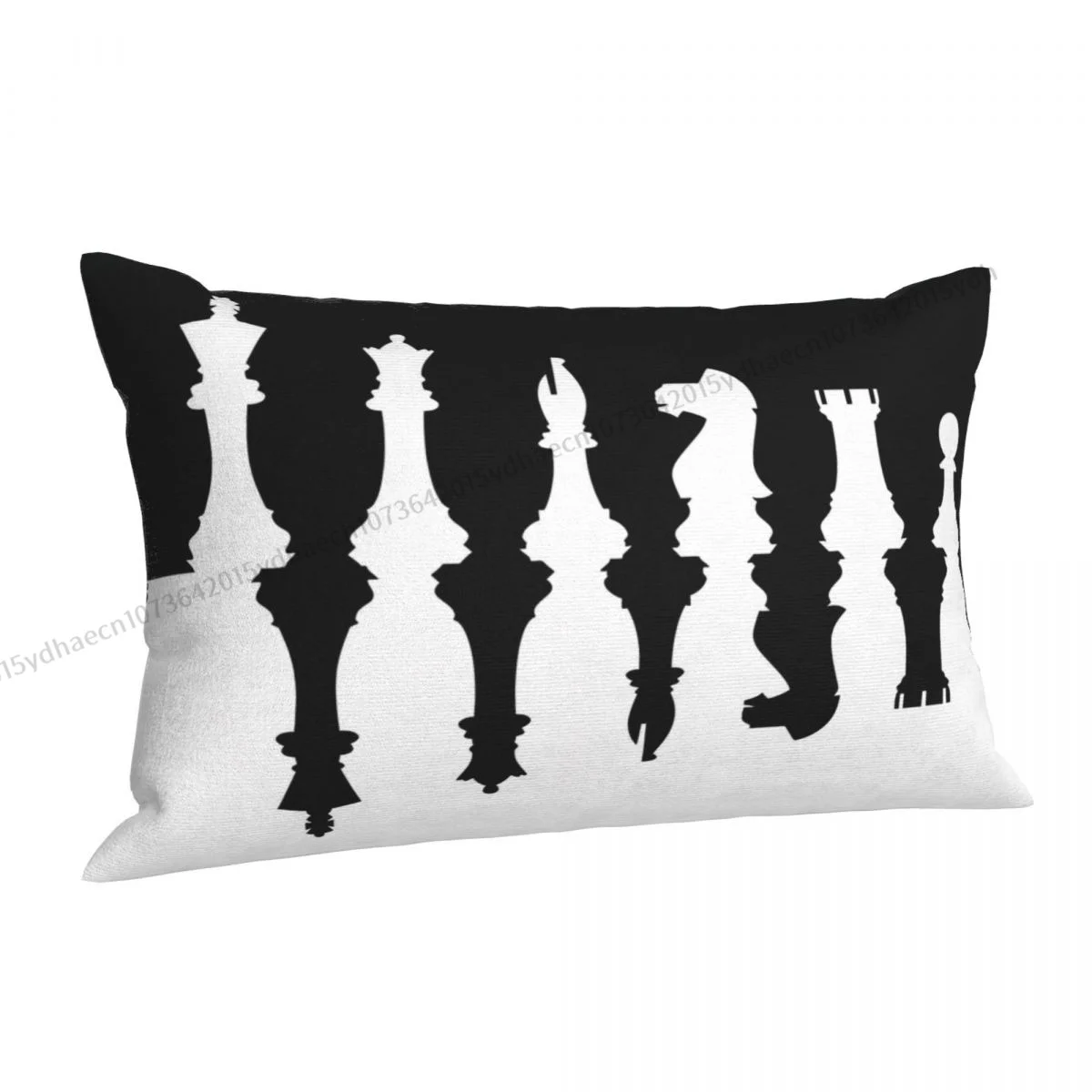 Chess Pieces Printed Pillow Case Backpack Cushions Covers Washable Chair Decor Pillowcase