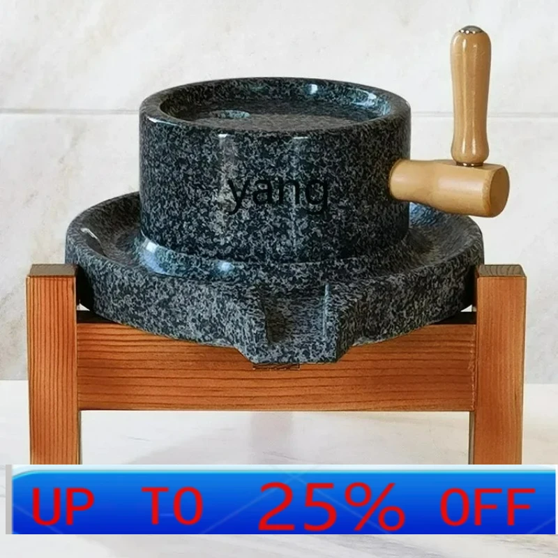 

LTT small stone mill household old-fashioned soy milk mill rice flour small old-fashioned ground tofu