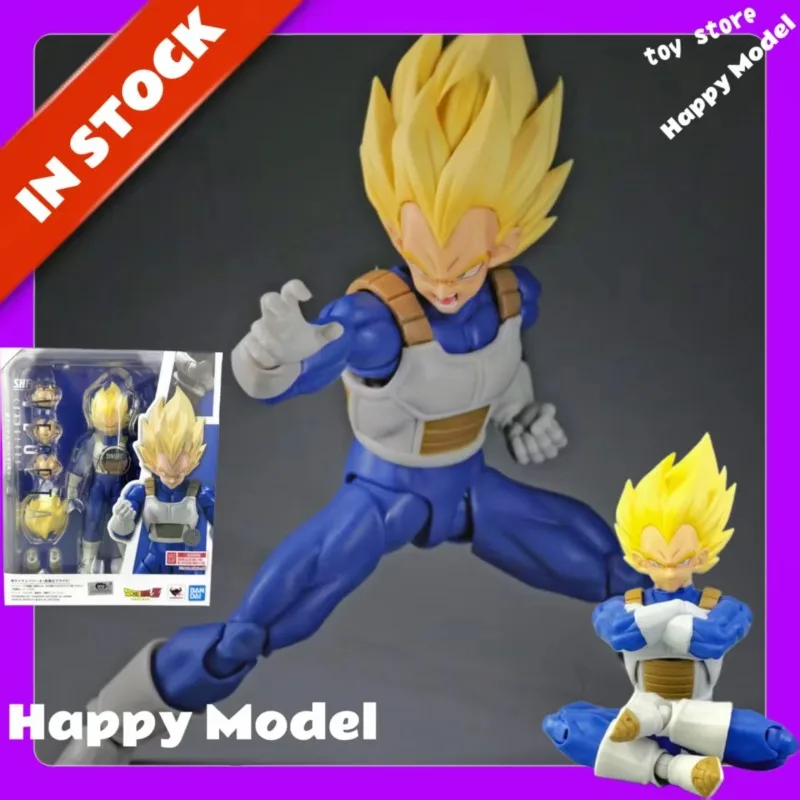 

In Stock Dragon Ball Z Beijita 3 Super Saiyan Dangerous Pride Movable Figurine Anime Model Collection Ornament Toy Festival Gift