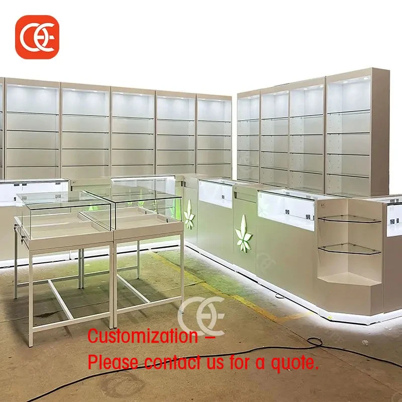 custom.Bespoke Retail Concept Design Smoke Shop Drawer Included Display