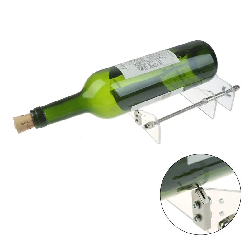 Kit da taglio fatto a mano per bottiglia di vetro 4in1 per bottiglia di vetro, macchina per barattolo, kit da taglio fatto a mano