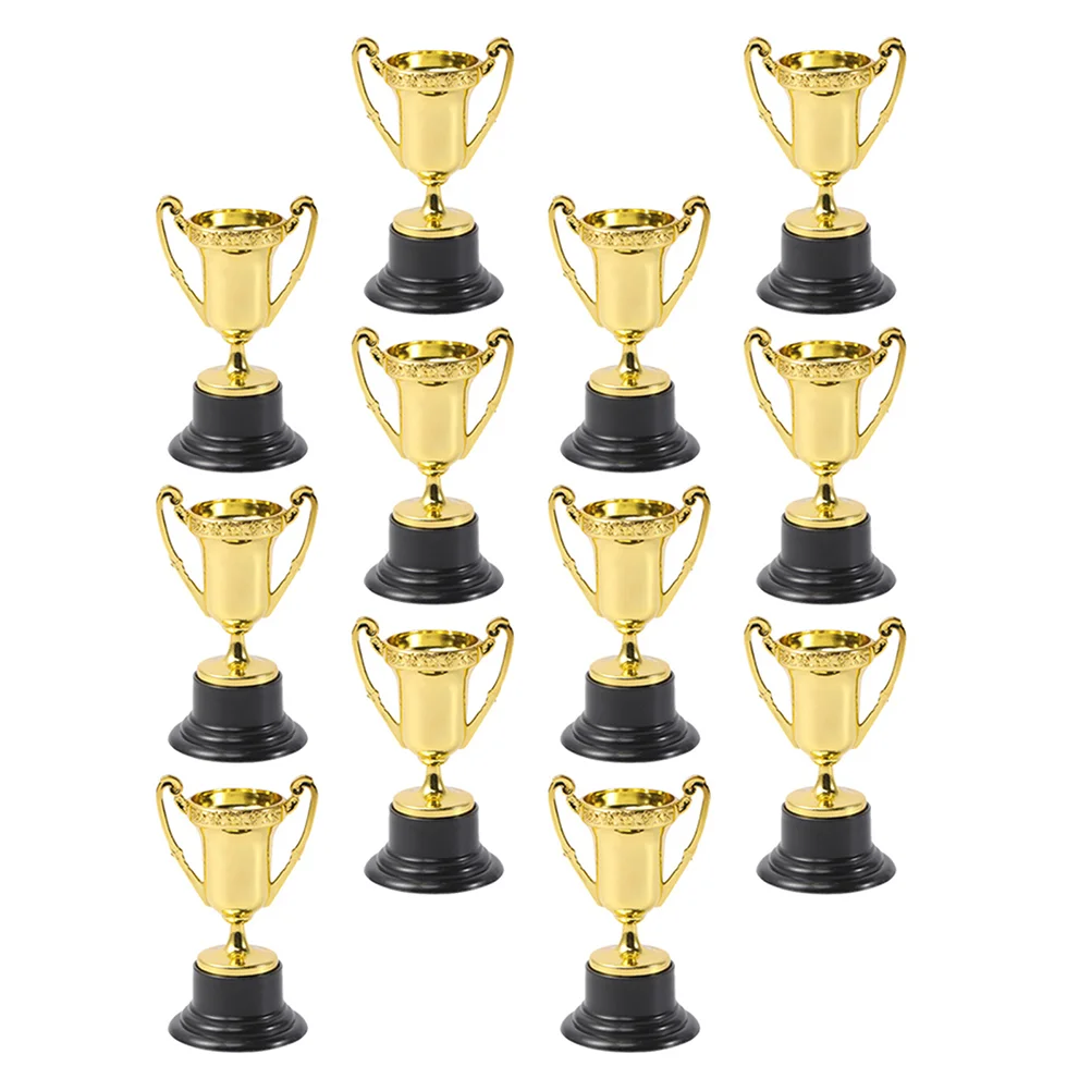 

10 Pcs Children's Trophy Cup Decorative Small Award Supply Mini Plastic Reward Accessory Multi-function Office Delicate