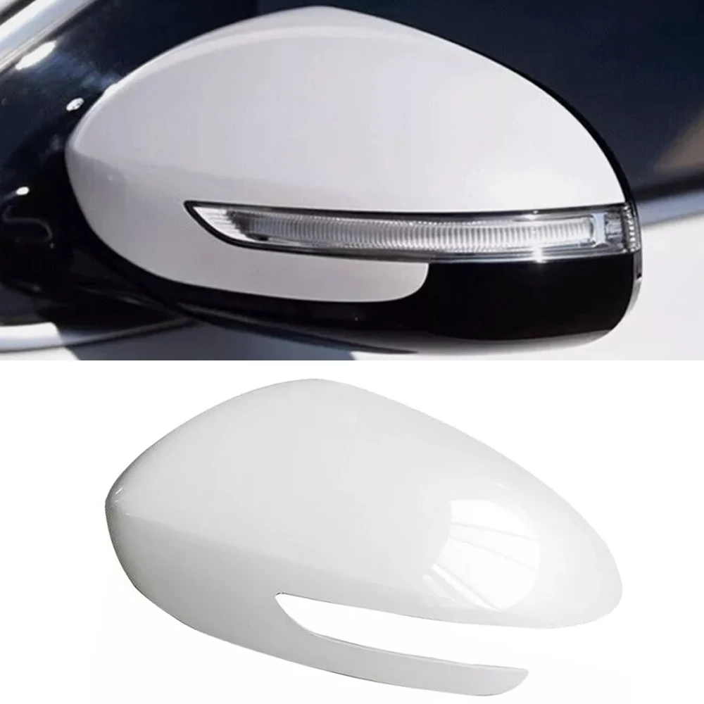 For Kia Sportage KX5 2016 2017 2018 Rearview Mirror Cover Side Mirror Cap Car Accessories White