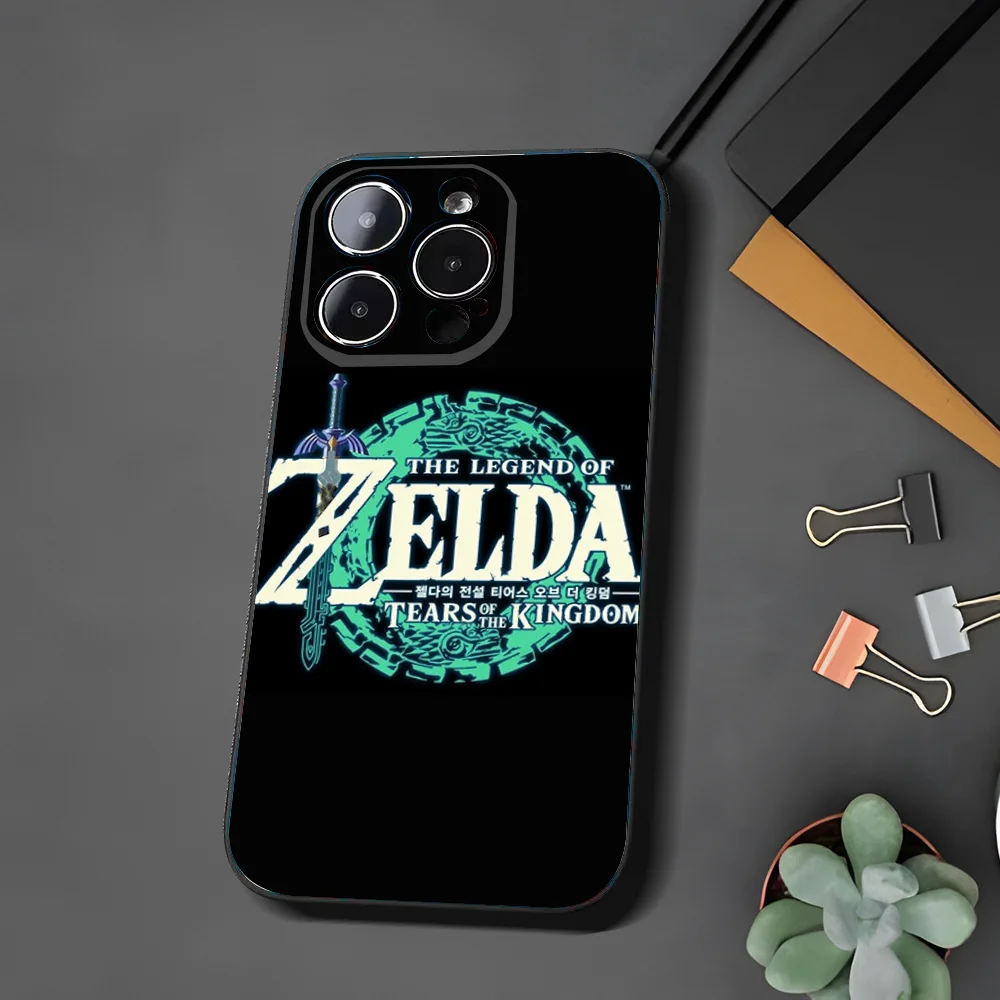 Hot-Z-Zelda-Tears-Kingdom-Game Phone Case For Iphone 15 11 13 14 Pro Max 7 8 Plus X Xr Xs Max Se2020 12mini Cover Case