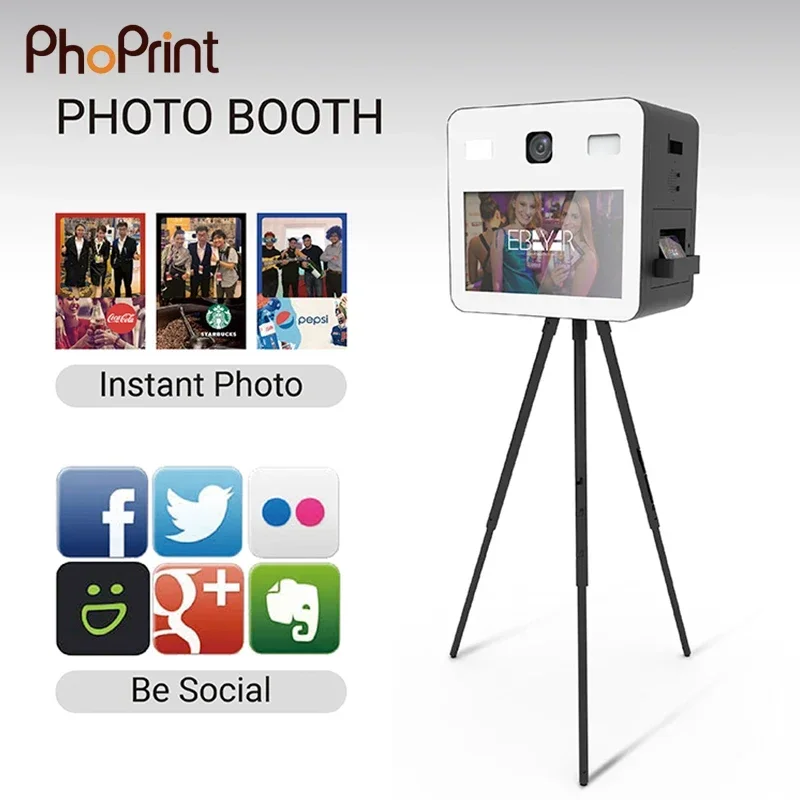 PHOPRINT-Photomaton DSLR pour selfie, à usage de location, pour photo graphy