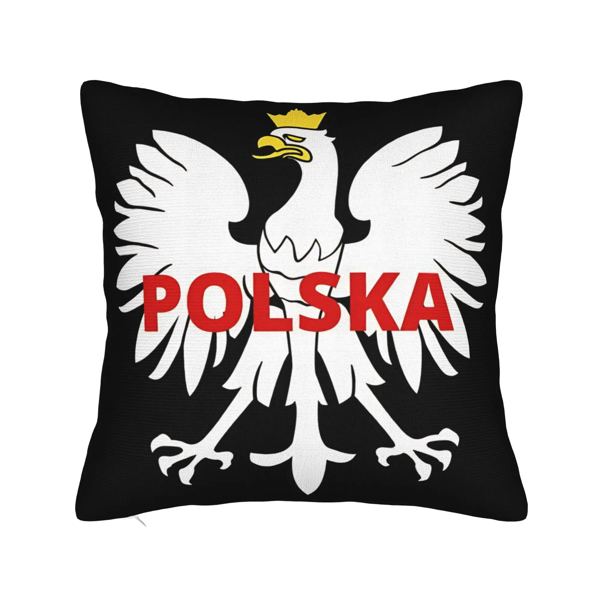 Polish Eagle  Pillow Case  Comfy Pillow Cover Novelty Pillowcases For Wedding Party Home Decor