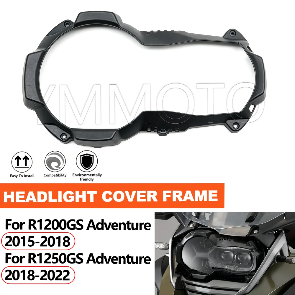 For BMW R1200GS R1250GS ADV 2012-2024 2023 2022 Motorcycle Headlight Cover R1250 R1200 R 1200 1250 GS Adventure Head Light Shell