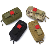 Tactical MOLLE Medical Pouch Tourniquet Holder First Aid Bag Outdoor Hiking Hunting Emergency Survival EDC Waist Pack Bags