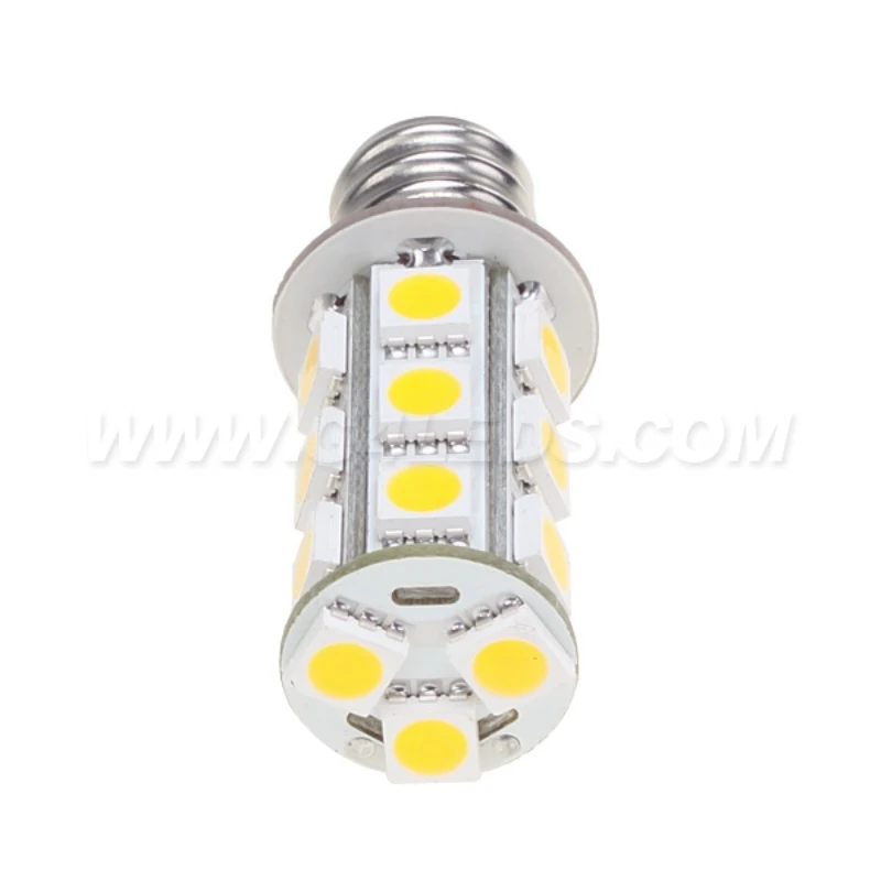 

12V 24V 18led Of 5050SMD E12 LED Auto Bulb Car Bulb 360LM White Color 3W To Repalce Halogen 30W 1pcs/lot