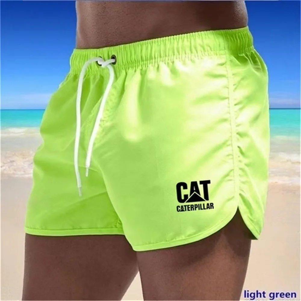 Summer men\'s beach shorts print Quick drying Breathable outdoor fitness jogging sexy shorts casual swimming trunks