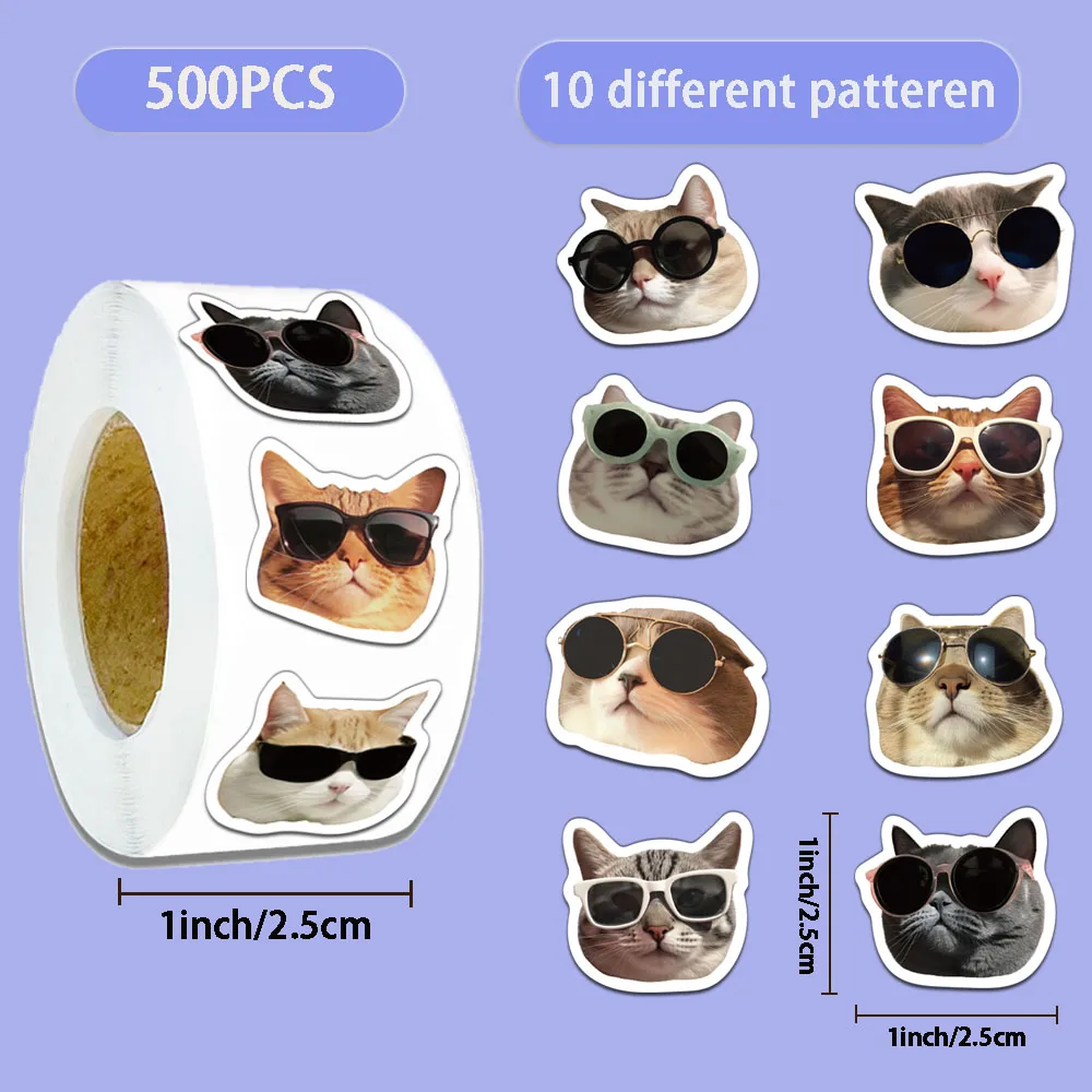 500PCS Creative Cat…