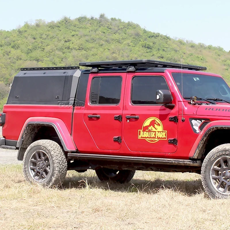 Custom Dual Cab Ute Canopy camper Pickup hard top Canopy for Toyotas Tundra jeep gladiator