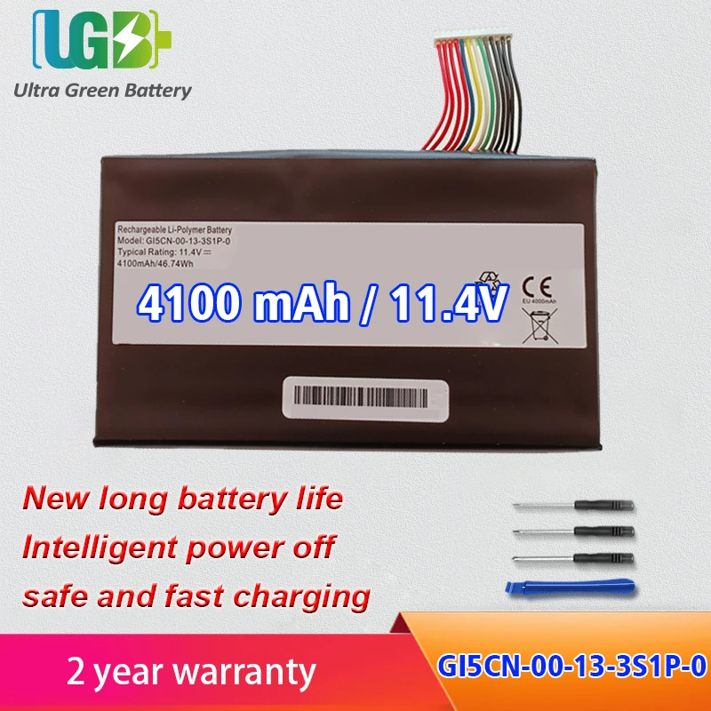 

UGB New GI5CN-00-13-3S1P-0 Battery For HASEE Z7M-KP5GC Z7M-KP7GC GE5S02 MACHENIKE T90-Ti3C T90-T6CS T90-T6Cw T90-T1C 4100mAh