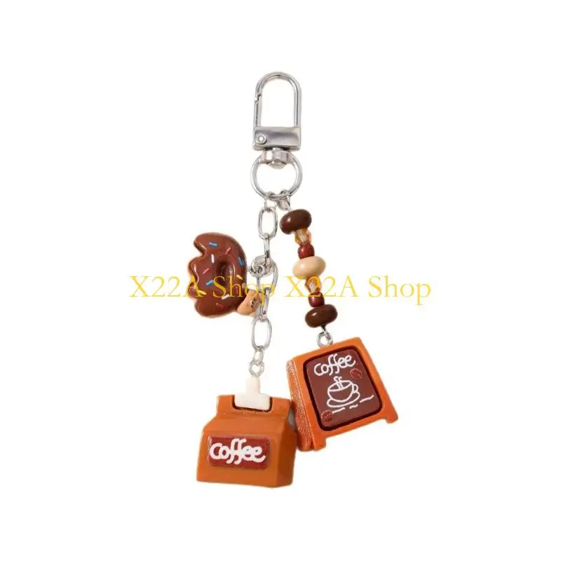 Unique Bread And Coffee Charm For Coffee Lovers Daily Use
