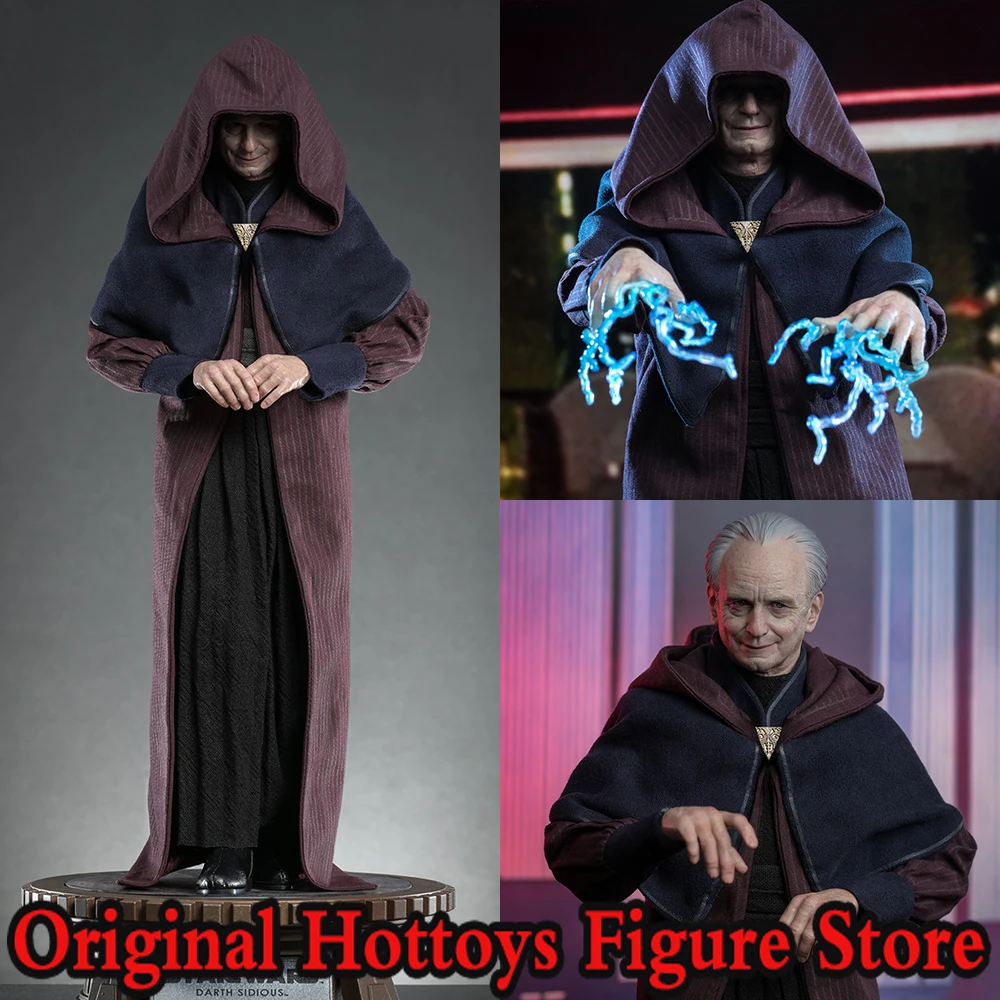 HOTTOYS HT TMS102 1/6 Scale Men Soldier Star Wars Darth Sidious The Great Full Set 12-inches Action Figure Model Collection