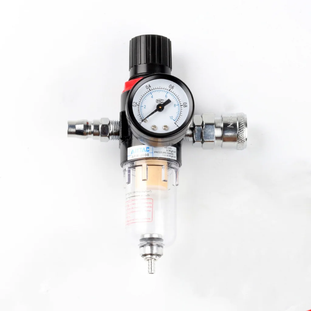 Air Oil Water Separator Filter Pressure Regulator Afr2000 Air Source Processor
