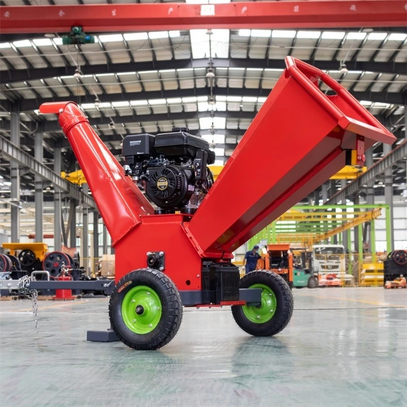 Hydraulic wood crusher mechanical garden branch crusher