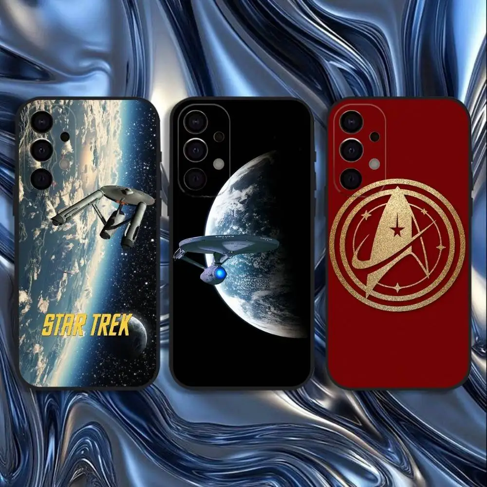 

S-Star T-Trek S-Ships Phone Case For Samsung S25,S24,S21,S22,S23,S30,Ultra,S20,Plus,Fe,Lite,5G Black Cover