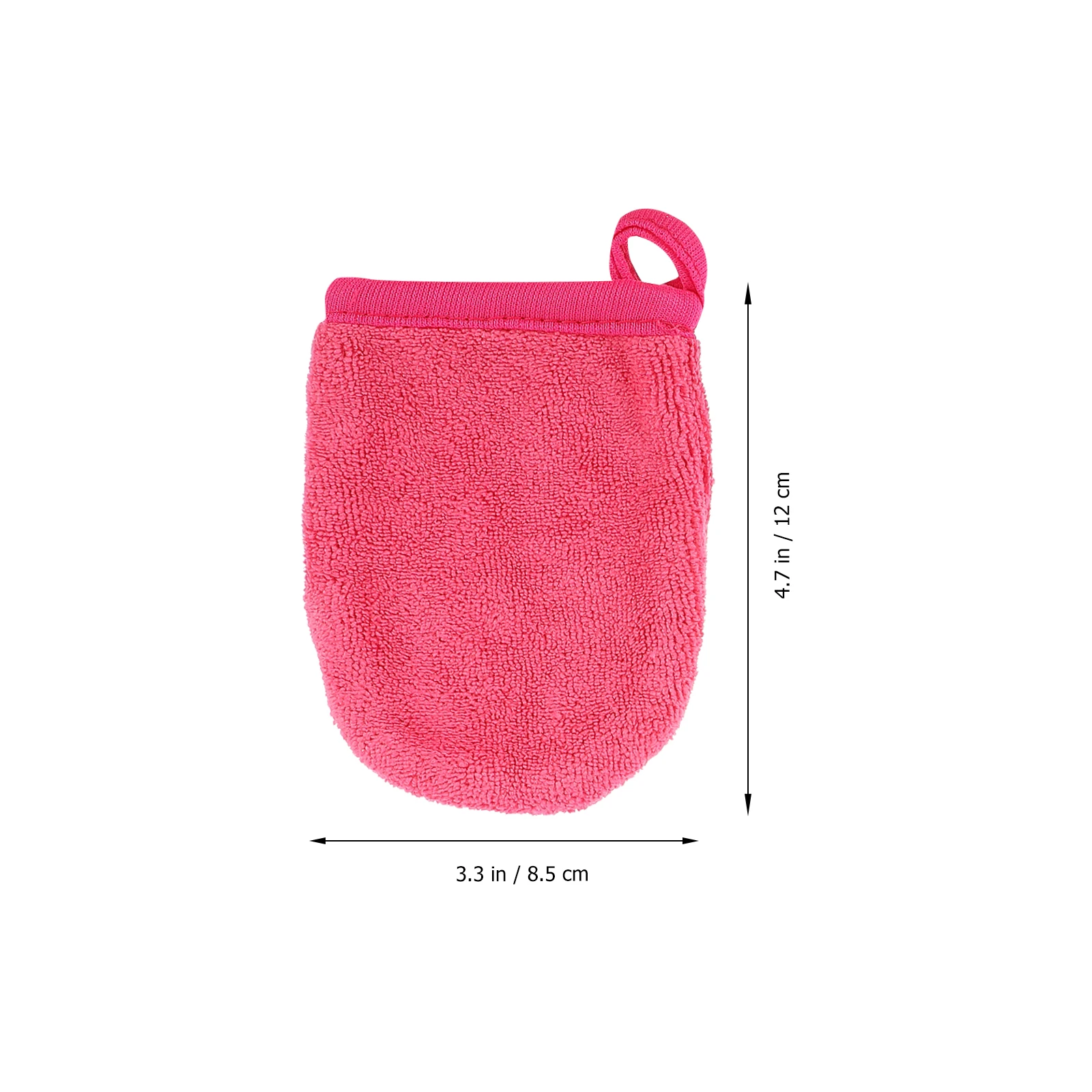 

4 Pcs Cleaning Gloves Makeup Washcloths Reusable Exfoliating Fiber Pads Washable Makeup Remover Wipes