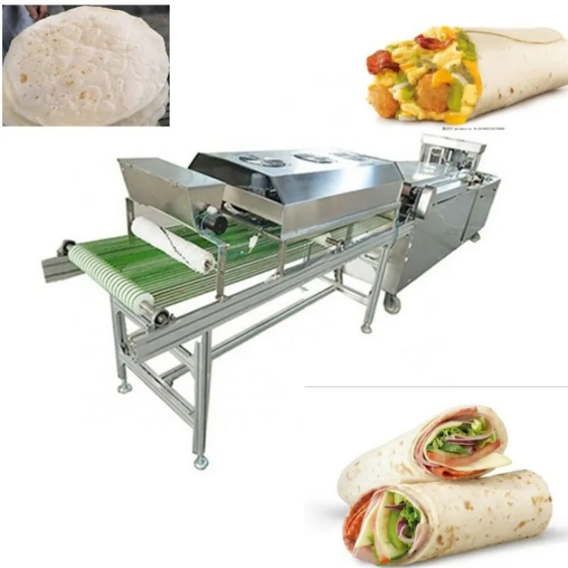 Máquina para Hacer Pan Pita Árabe, Naan, Paratha, Chapati, Roti, Tortilla, Máquina para Hacer Tortillas de Harina Mexicanas