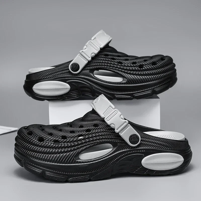 

Flat Sandals Men Shoes New Slippers Men Garden Platform Sandals Man Summer Sandals Male Sneakers Outdoor Flip Flops Home Clogs