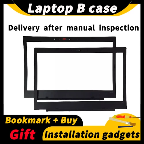 Adecuado para portátiles Lenovo Thinkpad L480 L490 B carcasa de pantalla cubierta frontal marco de pantalla carcasa 01LW311