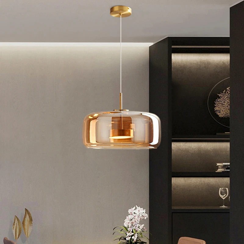 Modern glass Pendant lamp led Chandeliers for dining room pendant lights hanging lamps for ceiling Pendant lamp indoor lighting