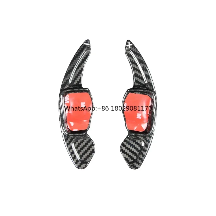 

Real Carbon Fiber Steering Wheel Shift Paddle Extension Shifters For Volkswagen Glof 5 Glof 6 Beetle Scirocco Tiguan CC