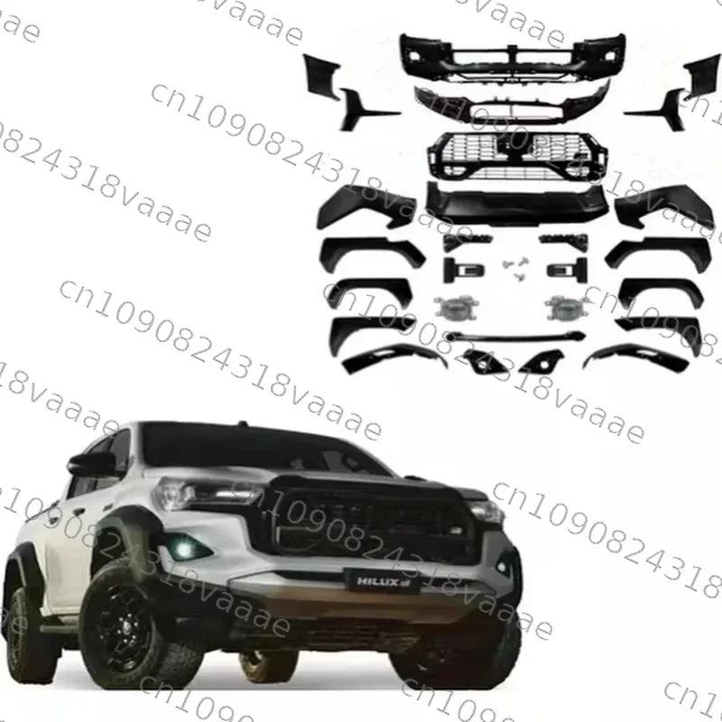 Weknown High Quality Auto Parts Car Body Kit   Hilux 2020-2022 Change Upgr To Hilux  2023 GR SPORT