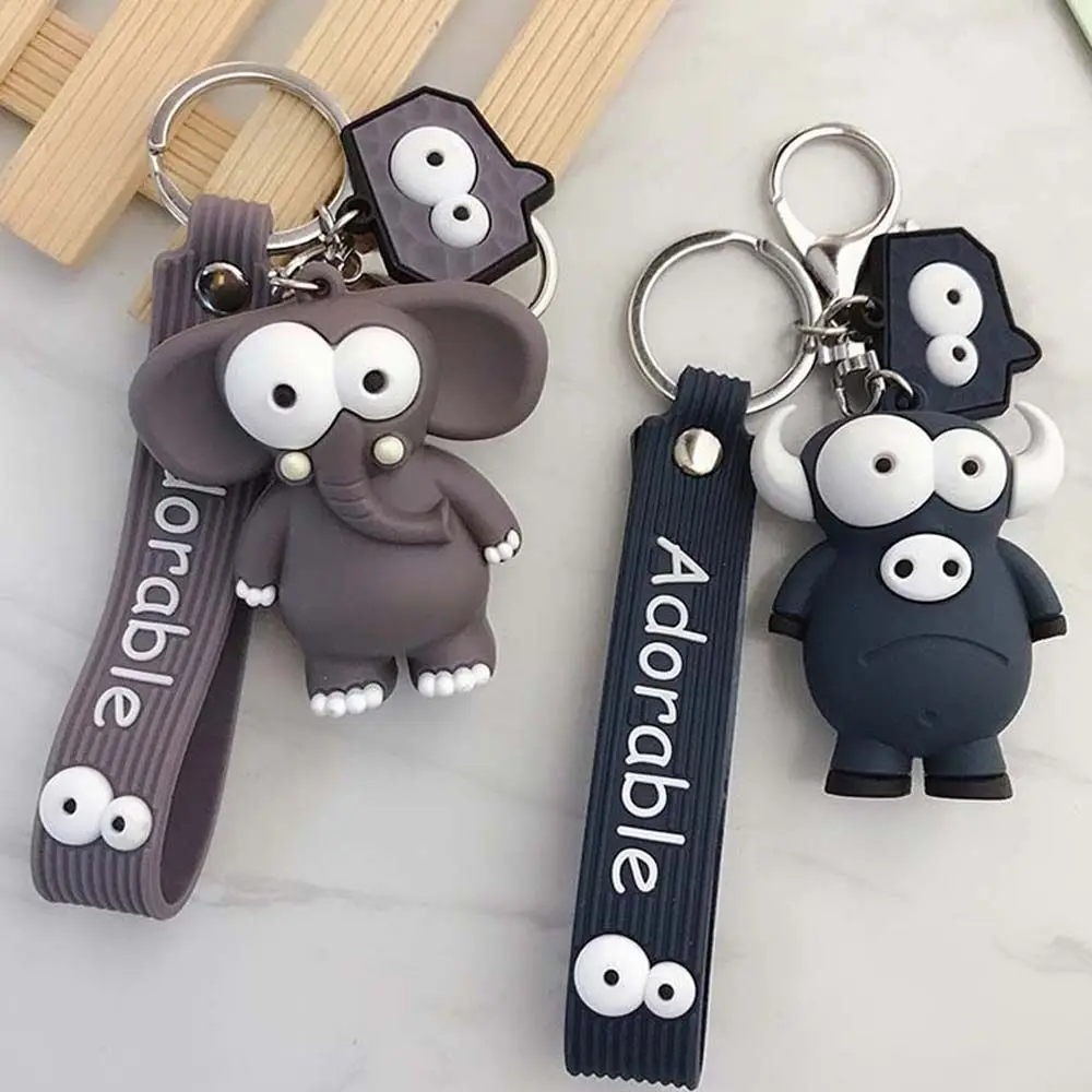 Couple Gift Bag Trinket Pendant Car Pendant Elephant Animal Elephant Keychain Keyring Ornaments Animal Key Chain Car Key Ring