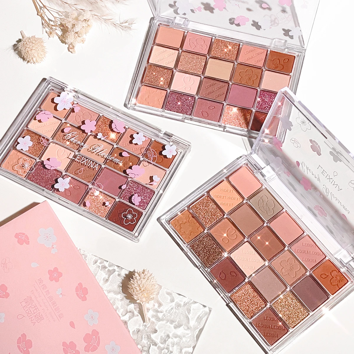 Sombra para os olhos, pérola, lantejoulas, fosco, baixo, terra, chá leite, 20 cores, novo