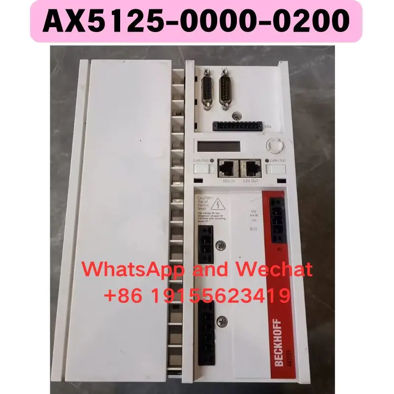 Used AX5125-0000-0200 Driver Functional test OK