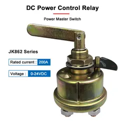 24V 200A Construction Machinery Truck Bus Automobile Power Supply Main Master Battery Control Switch Relay