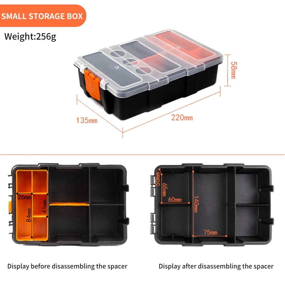 Plastic Parts Boxes Tool Storage Boxes Hardware Parts Storage Boxes Screws Screwdrivers Parts Sorting Boxes